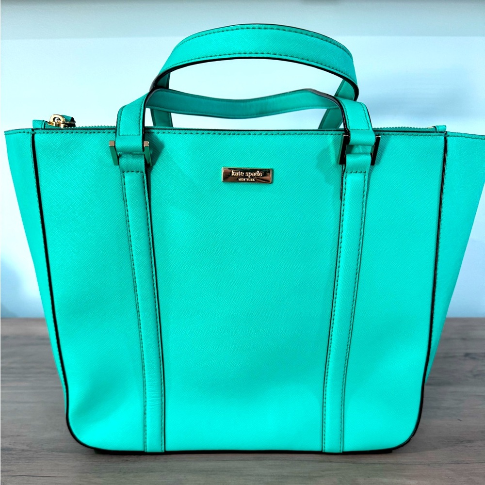 Kate Spade Newbury Lane Cadene Satchel Turquoise